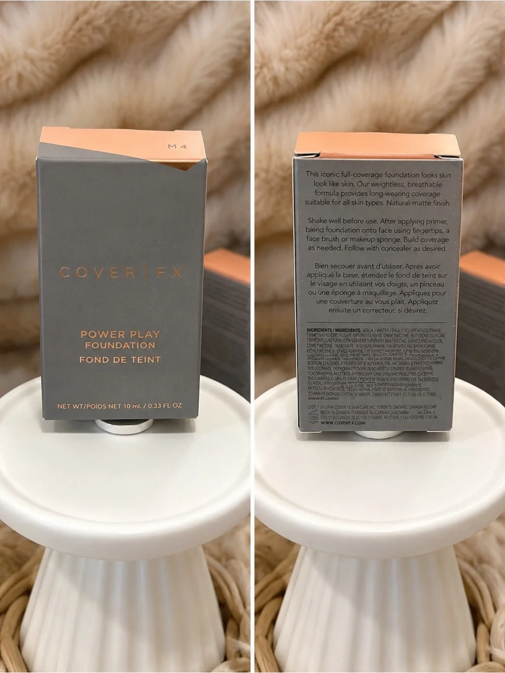 COVER | FX Power Play Foundation - M4 Medium Beige